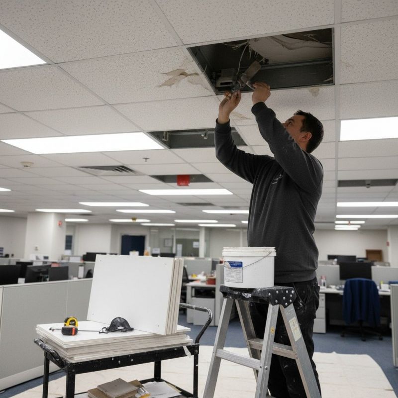 Local Suspended Ceiling Installation pros at work