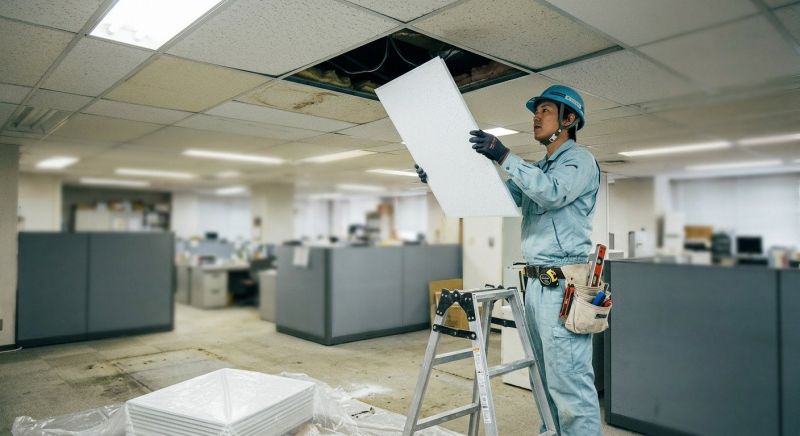 Suspended Ceiling Repair in Saint Augustine, FL